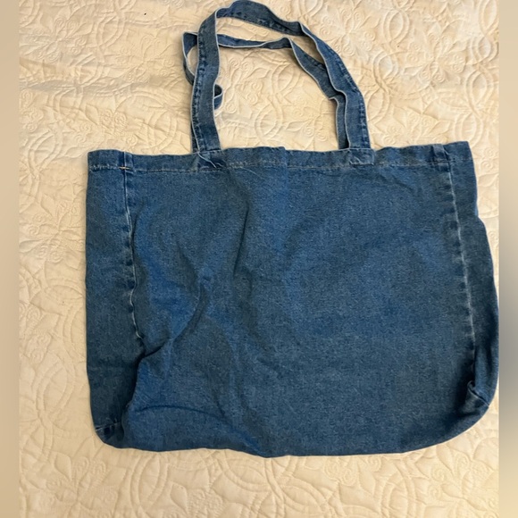 Bobbies Blue Denim Tote Bag - Large One Size - Picture 4 of 4